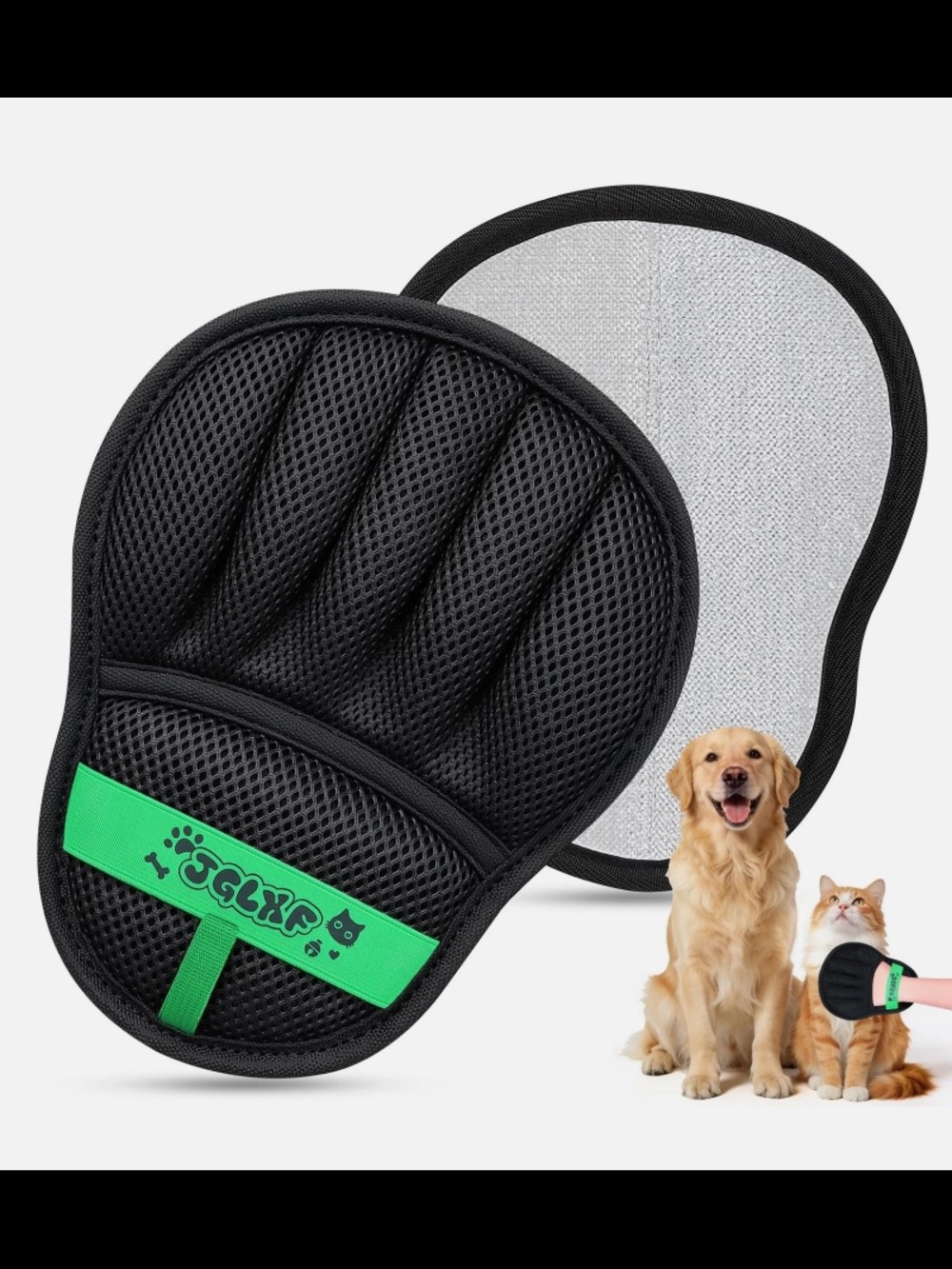 Upgraded Pet Hair Removal Electrostatic Glove for Dogs 🐶 & Cats 😺.
